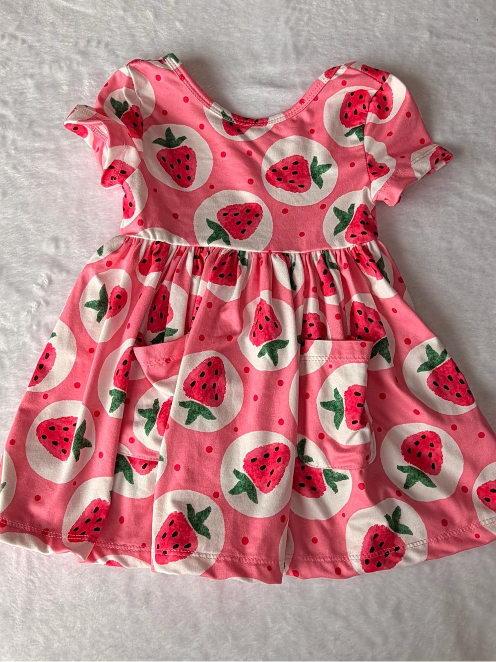 Mila & Rose - Strawberry Fields Dress - 6-12 months